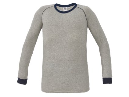 LION tričko dlouhý rukáv (Velikost S, Barva šedá)