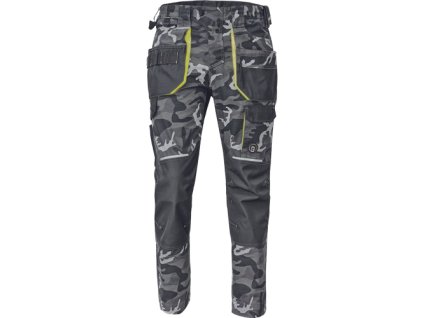 SHELDON CAMOU kalhoty (Velikost 42, Barva šedá kamufláž)