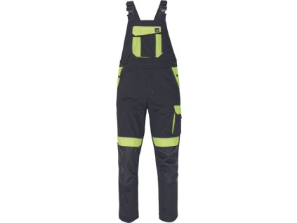 MAX VIVO lacl kalhoty (Velikost 44, Barva černá/žlutá)