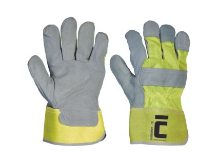 CASSOWARY rukavice 12 PÁRŮ (Velikost 9, Barva HV žlutá)