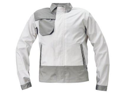 MONTROSE bunda (Velikost 44, Barva bílá/šedá)