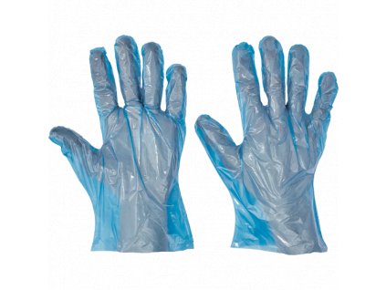 DUCK BLUE rukavice JR polyetylénové box/500ks