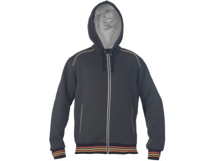 KNOXFIELD RYO mikina s kapucí (Velikost XS, Barva antracit)