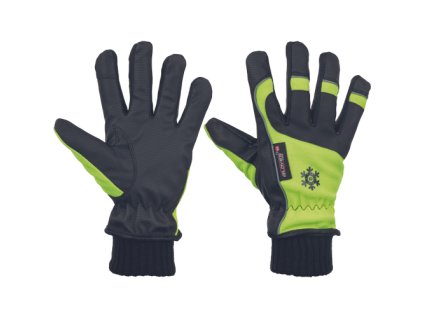 RED SIGNAL rukavice zimní (Velikost 8, Barva černá)