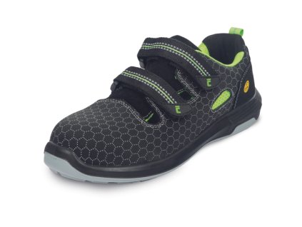 LINDLAU MF ESD S1PS SR sandál (Velikost 47, Barva antracit)