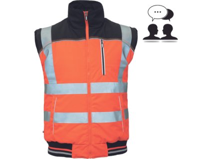 KNOXFIELD HVPS oboustr.vesta 10 KSŮ (Velikost 5XL, Barva oranžová)