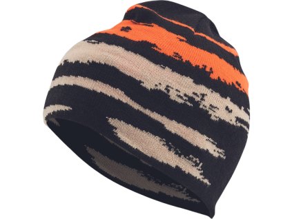 NOORD čepice (Velikost XL/XXL, Barva černá/oranžová)