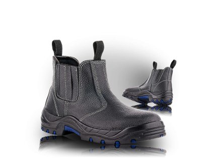 QUITO pracovní kotníková, pérko O1 HRO, tepluodolná