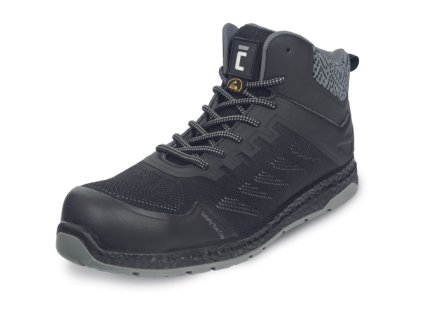 DUVAAG ESD S1PS SR kotník (Velikost 48, Barva černá)