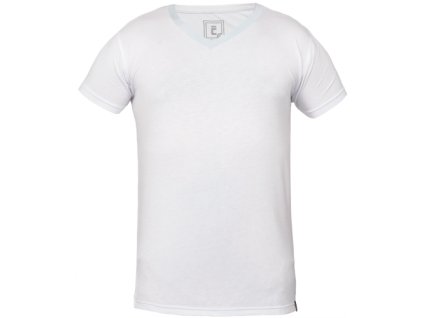 DHARLA V-tričko (Velikost 4XL, Barva bílá)