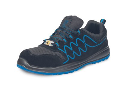 RAVEN SPORTY O1 ESD SR polobotka (Velikost 48, Barva černá/royal)