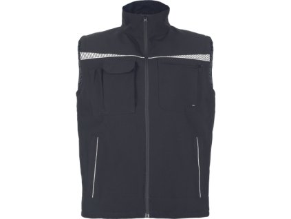 EMERTON STR zimní vesta (Velikost 5XL, Barva černá)