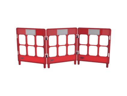 WORKGATE JSP Silniční bariéra 3 díly (Velikost -, Barva červená)