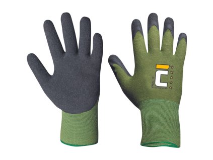 VIRDIS rukavice bamboo/nylon latex 12 PÁRŮ (Velikost 7, Barva -)