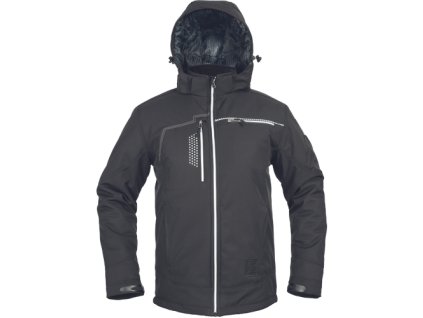 TAURUS zimní softshell.bunda (Velikost XS, Barva černá)