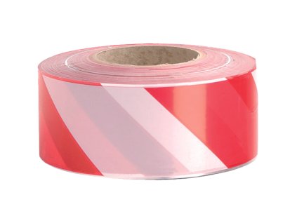 JSP Výstražná páska š.7cm (Velikost 100m, Barva červená/bílá)