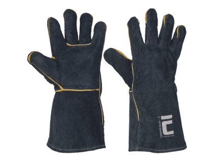 SANDPIPER BLACK rukavice celokožené 12 PÁRŮ (Velikost 11, Barva -)