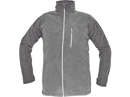 KARELA fleecová bunda (Velikost XS, Barva šedá)