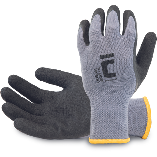 CERVA SALANGANA WINTER rukavice zimní - 12 párů Barva: šedá, Velikost: 10