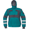 MAX WINTER RFLX bunda (Velikost 46, Barva zelená/černá)