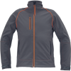 EMERTON PLUS softshell bunda (Velikost S, Barva antracit/oranžová)