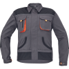FF HANS bunda (Velikost 46, Barva bílá/šedá)