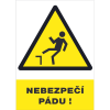 12359 T.Nebezpečí pádu