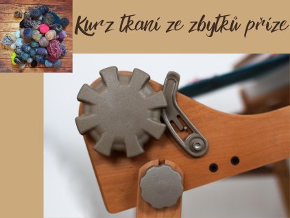 Verdelin Kurz tkaní ze zbytků příze (1)