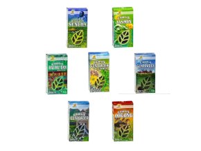 Zelený aj sypaný burned