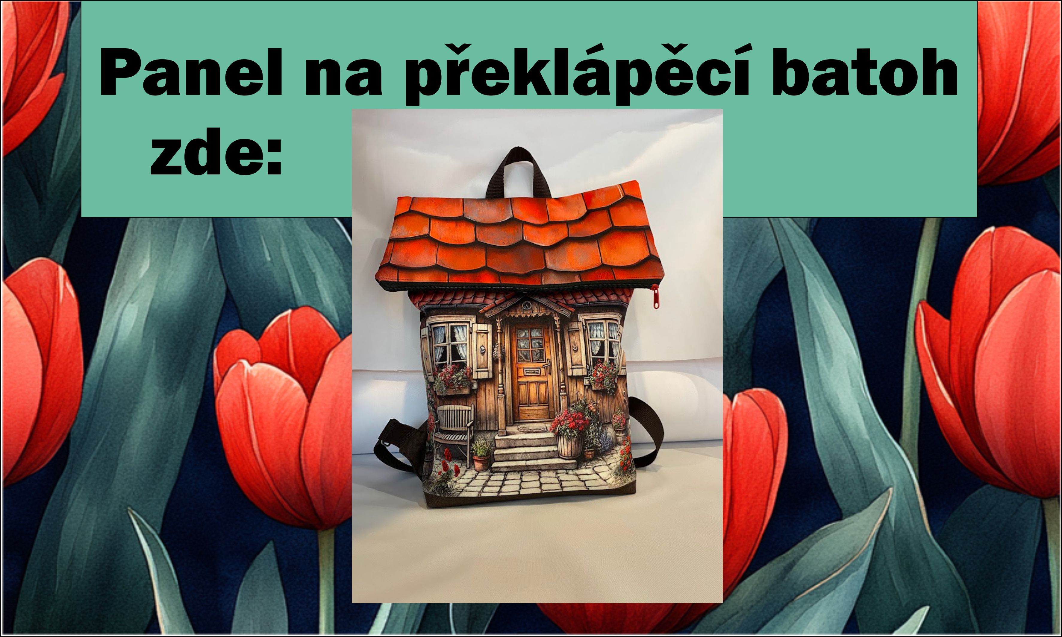 Překlápěcí batoh