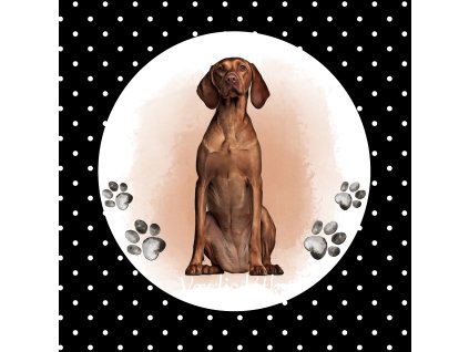 tisk ohař vizsla