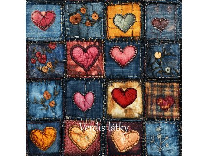 veronika 37383 digi art stitched and sewn jeans squares of fabr 78b5d33e 49d3 4aab bc21 84942175949d