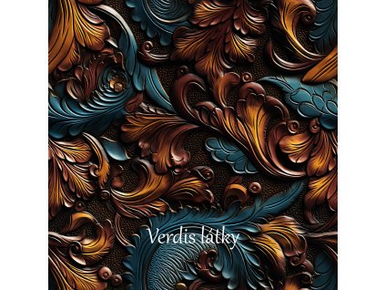 Kočárkovina vzhled koženky 3