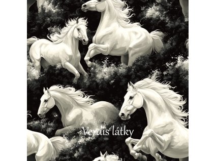 veronika 37383 digi art several white silhouettes of real horse 5b75ea15 e60f 4fc4 aaef 53d92baad134