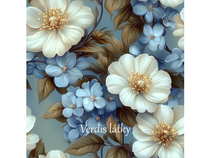 veronika 37383 digi art blue and white flowers of Clematis crea 42750f4e 6da4 4316 a17c 3caecc12a207