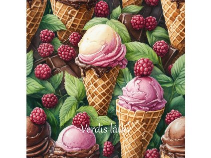 veronika 37383 watercolor waffle ice cream cones with coloured 8dfe1a69 69f8 4d2f 881c b39e734e8521