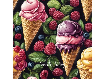 veronika 37383 watercolor waffle ice cream cones with coloured 513b825d f975 46db 98a9 1f11059aa602
