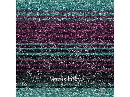 Kočárkovina třpytky zelené