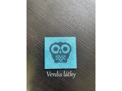 Cedulka koženková - sova tyrkys
