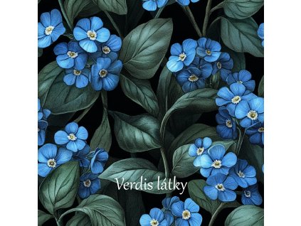 veronika 37383 real several forget me nots with green leaves ba 6e007240 45c9 4e6a 8f53 d68a41900826
