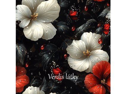 veronika 37383 digi art black and white flowers with black leav ba04c3d6 389a 4043 83cf f22ecef050eb