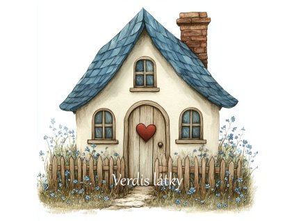 veronika 37383 Digital art. Watercolor a fairytale wooden simpl f043f0c8 452b 4553 b9d9 e66736c66f45