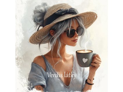 veronika 37383 digi art pastel drawing a lady in profile wearin 24144bce c461 4a75 a19a 2a7ae366e0e6