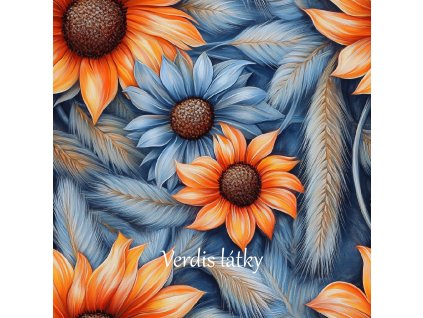 veronika 37383 airbrushed style ripe blue silver wheat and oran 036947f1 a4ff 417b 98f8 81e41ea735d5