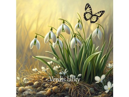 veronika 37383 digital art airbrushed style snowdrops growing a 978b7d7b dad9 46c0 baf8 48358ac50286