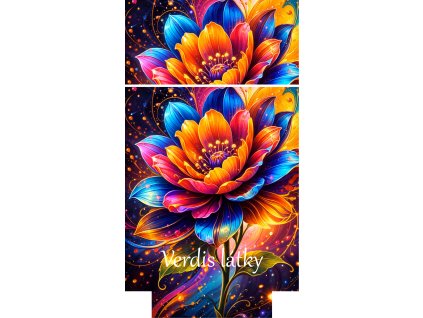 překlápěcí batoh květ 2