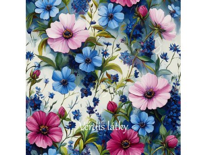 veronika 37383 oil painting blooming dark pink striped wild ros 8cbfb8ea 3ebe 4afa 84c0 04d3e29d79d8