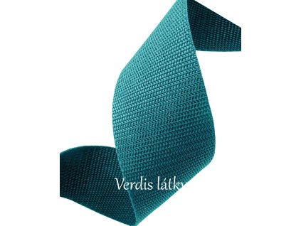 polypropylenova nosna paska 25 mm 13 mm tyrkysova 549