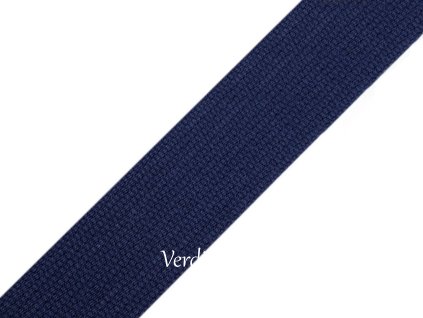 Popruh bavlna modrý 3cm