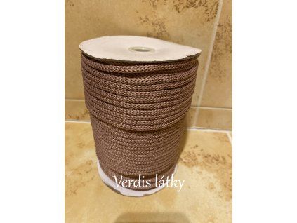 Šňůra polyester starorůžová